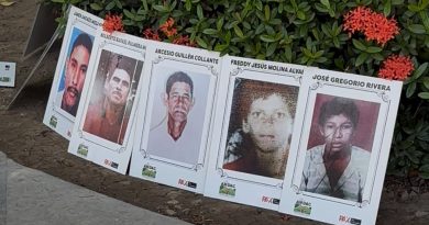 Cesar se unió a la conmemoración de la Semana Internacional del Detenido Desaparecido