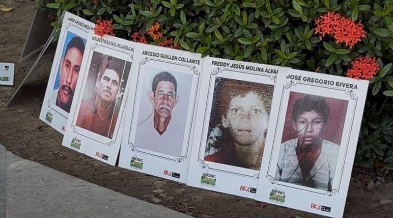 Cesar se unió a la conmemoración de la Semana Internacional del Detenido Desaparecido