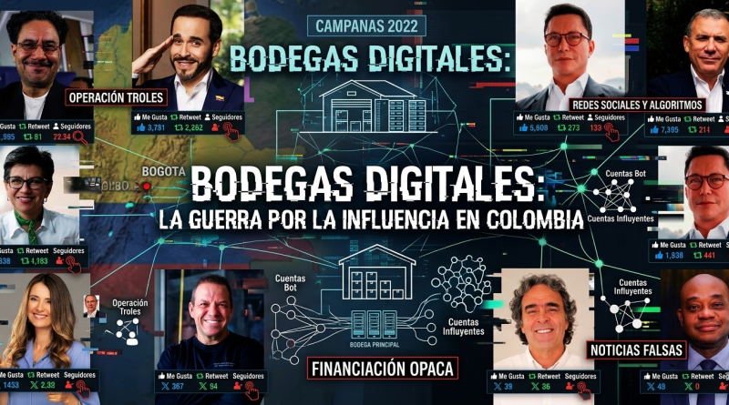 Colombia vive una guerra de bodegas digitales a dos días de las presidenciales