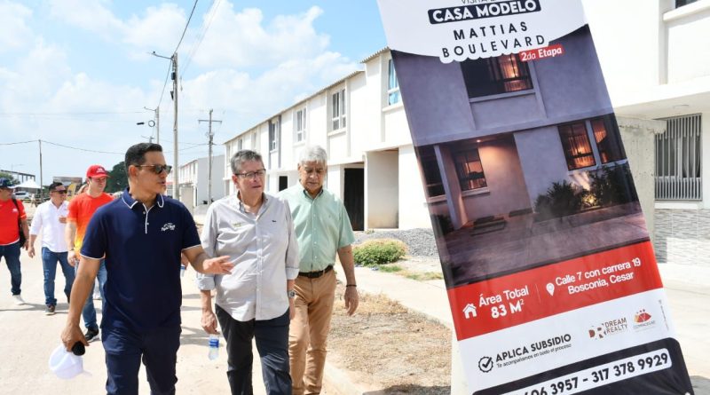 COMFACESAR lanzó la segunda etapa de Mattias Boulevard en Bosconia