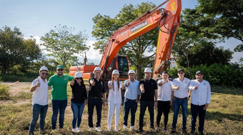 San Martín le apuesta al progreso: arrancó la construcción de la nueva Plazoleta Multifuncional