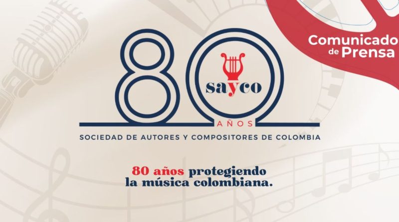 Hace 80 años Colombia decidió proteger a quienes escriben sus canciones creando a SAYCO