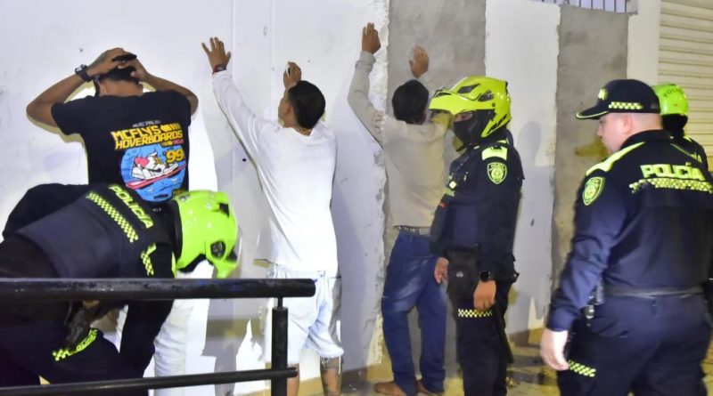12 capturados durante el puente festivo en Valledupar y municipios vecinos